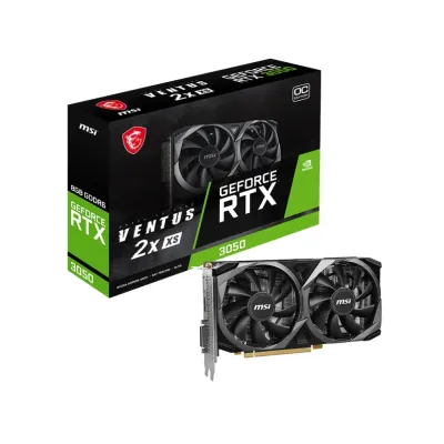 Placa Gráfica MSI RTX 3050 Ventus 2X 8GB OC