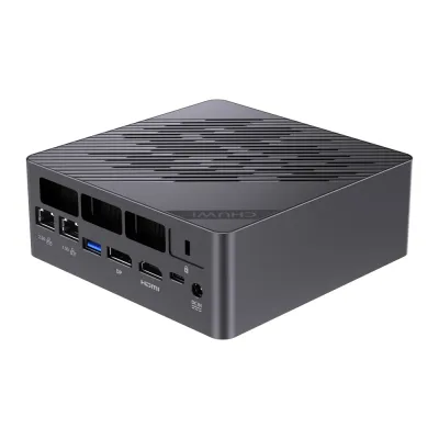 Mini-Pc Nuc Chuwi AUbox Ryzen AI 9 365 73TOPS 32Gb 1Tb Wifi6 BT5.3 RJ45*2 Hdmi*1 DP*1 USB 3.2*4 Type-C*1 Windows 11 Pro