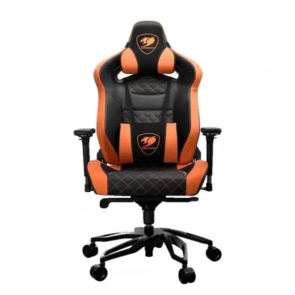 Cadeira Gaming Cougar Armor Titan Pro Preto e Laranja