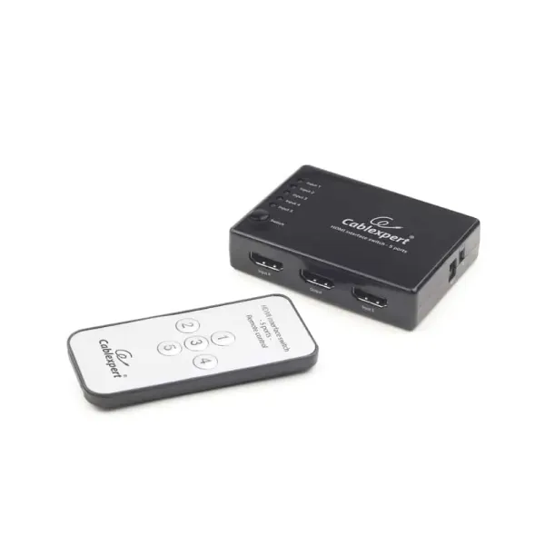 Switch Hdmi Gembird 5Portas com Comando