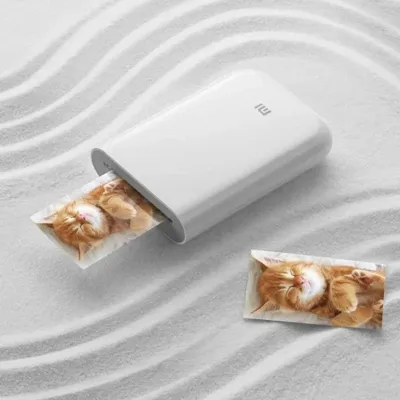 Impressora Portátil Fotográfica Xiaomi Mi Portable Photo Printer Bluetooth Branca