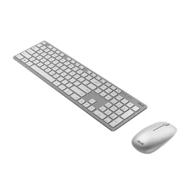 Conjunto Asus Teclado + Rato W5000 Branco Layout CoPilot