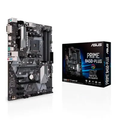 Motherboard Asus B450-Plus Sk AM4 4Ddr4 ATX