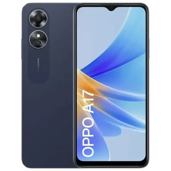 Smartphone OPPO A17 6.5? HD+ 4Gb 64Gb Câmara 50Mp Preto