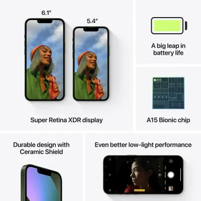 Smartphone Apple iPhone 13 128Gb 6.1? 5G Verde