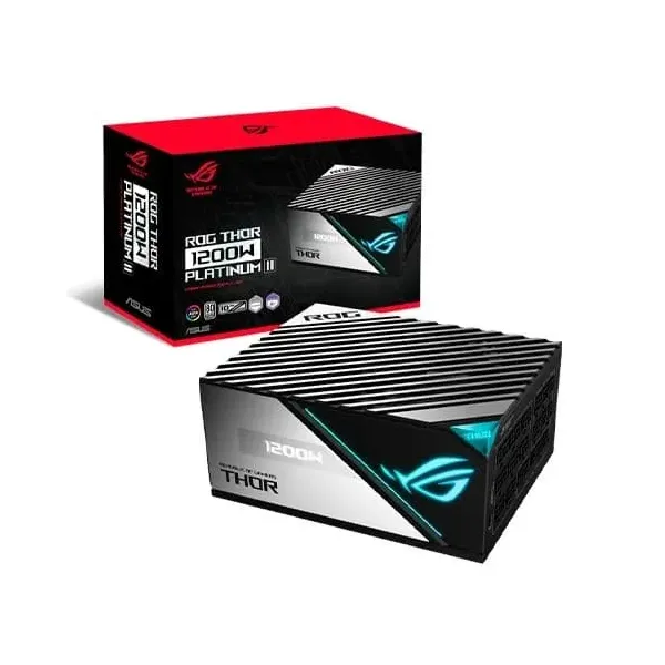 Fonte de Alimentação ASUS ROG Thor 1200P2 Gaming 1200W 80 Plus Platinum Modular
