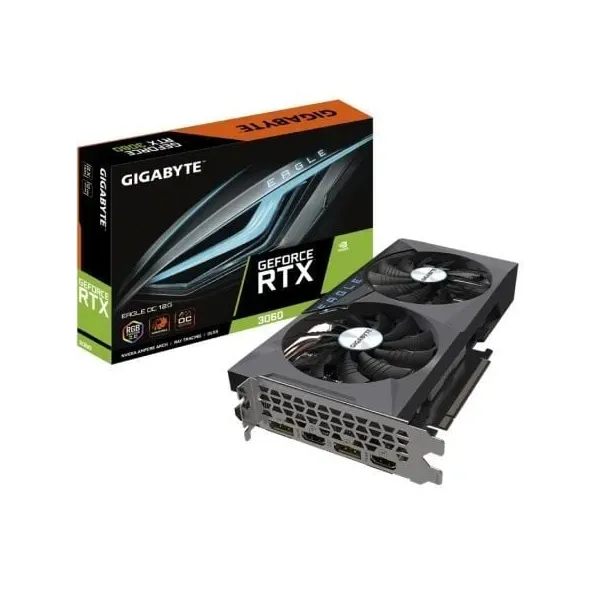 Placa Gráfica Gigabyte GeForce RTX 3060 EAGLE OC 12GB GDDR6
