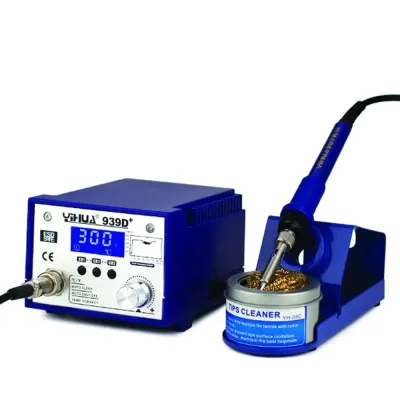 Estação Ferro Soldar 75W Lead Free Com Lupa e Lampada