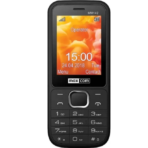 Telemóvel Maxcom Classic MM142 2.4? Dual SIM 2G Preto