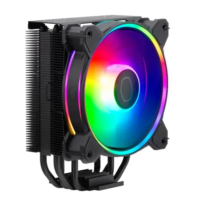 Dissipador CPU Cooler Master Hyper 212 Halo ARGB Preto 120mm