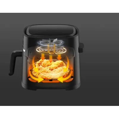 Fritadeira Inteligente Xiaomi Smart Air Fryer 6L 1500W Capacidade 6L Preta