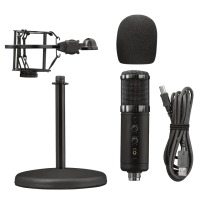 Microfone de Mesa Trust Gaming GXT 256 Exxo