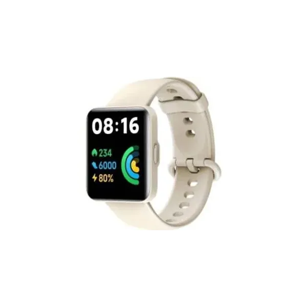 Smartwatch Xiaomi Redmi Watch 2 Lite Notificações Frequência Cardíaca GPS Beje
