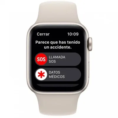 Apple Watch SE GPS 40mm Caixa de Alumínio em Branco Estrela Correia Desportiva Branco Estrela