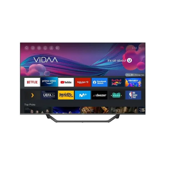 TV Hisense QLED TV 50A7GQ 50? Ultra HD 4K Smart TV WiFi