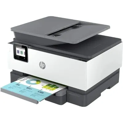 Multifunções Jacto de Tinta HP Officejet Pro 9010e WiFi Fax Duplex Branca