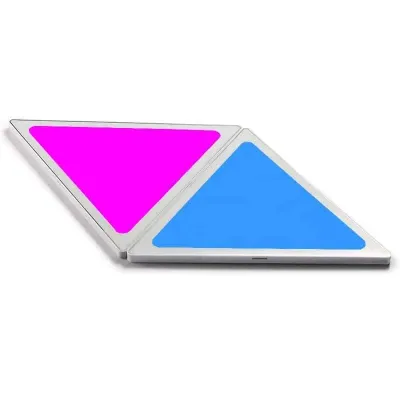 Conjunto de Lâmpadas Led Triangle Wifi 16 Milhões de Cores