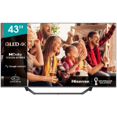 TV Led Hisense QLED TV 43A7GQ 43? Ultra HD 4K Smart TV WiFi