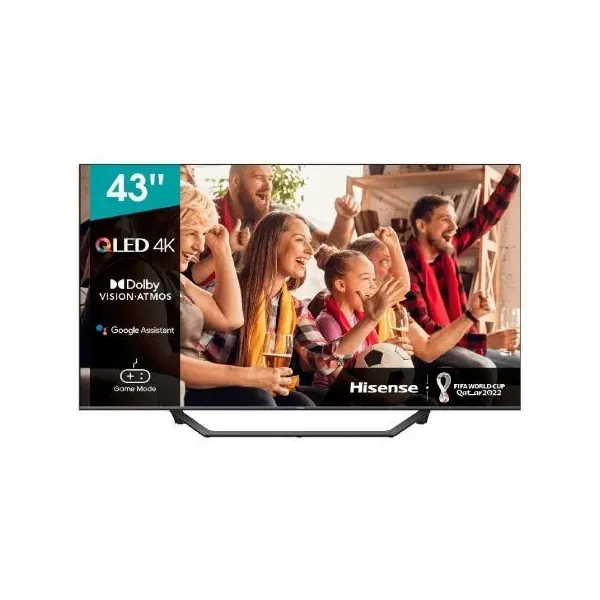 TV Led Hisense QLED TV 43A7GQ 43? Ultra HD 4K Smart TV WiFi