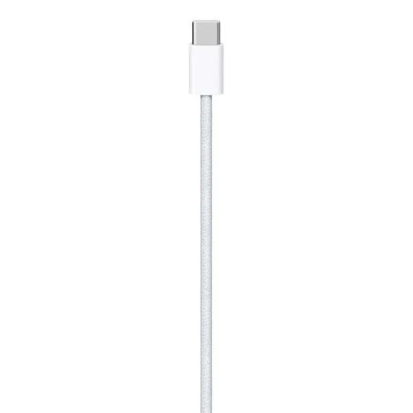 Cabo de Carregamento Apple Type-C parta Type-C 1Mt Branco