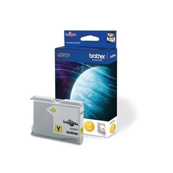 Tinteiro Original Brother LC-970Y Amarelo