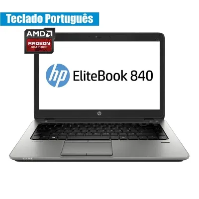 Nb HP ELITEBOOK 840 G2 14.0? Core i5-5200U 2.20 GHz 4Gb 128Gb SSD Radeon R7 M260X 2Gb Win7Pro Teclado PT