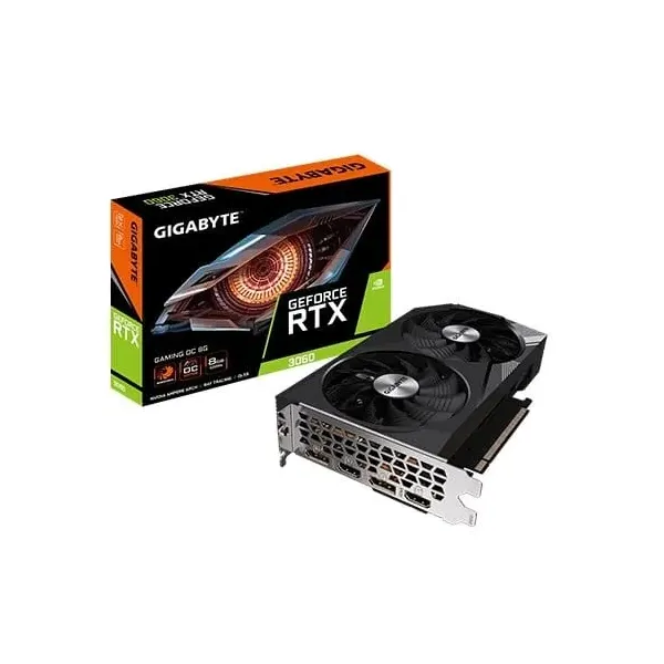 Placa Gráfica Gigabyte RTX 3060 Gaming OC 8GB GDDR6