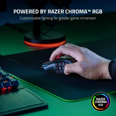 Rato Gaming Razer Naga X MMO Rgb 18000Dpi Preto