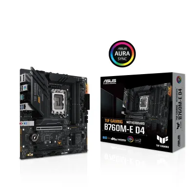 Motherboard Asus TUF Gaming B760M-E mATX D4 Socket 1700