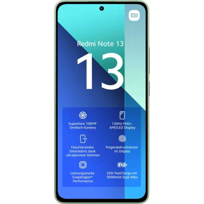 Smartphone Xiaomi Redmi Note 13 6Gb 128Gb 6.67? Verde
