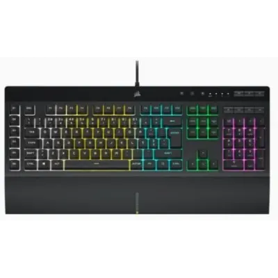 Teclado Corsair K55 RGB Pro Gaming Rubber Dome