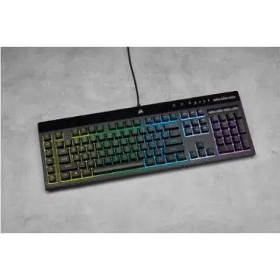 Teclado Corsair K55 RGB Pro Gaming Rubber Dome