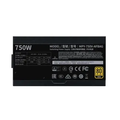 Fonte de Alimentação Cooler Master V750 750W 80 Plus Gold