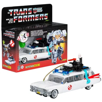 Figura Hasbro Ectotron Ecto-1 – Transformers X Ghostbusters
