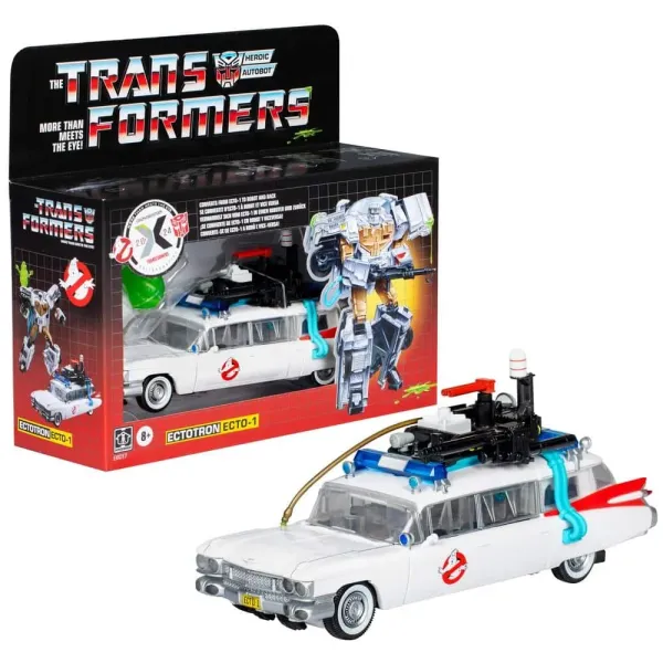 Figura Hasbro Ectotron Ecto-1 – Transformers X Ghostbusters