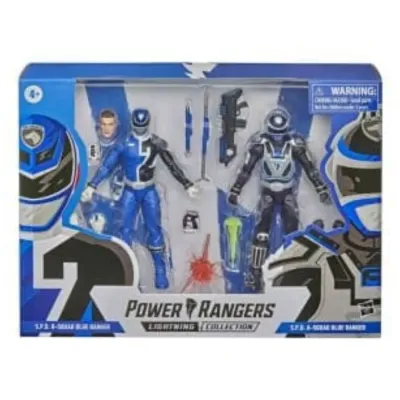 Pack 2 Figura Hasbro Blue Ranger A and Blue Ranger B – Power Rangers