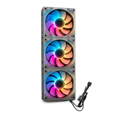 Kit 3 Ventoinhas Alientech Infinity D Regular ARGB com Control Box e Controlo remoto