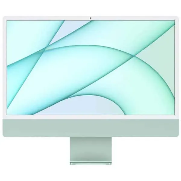Apple iMac 24? Retina 4.5K Chip M1 CPU 8 Núcleos 8GB 256GB GPU 7 Núcleos Verde