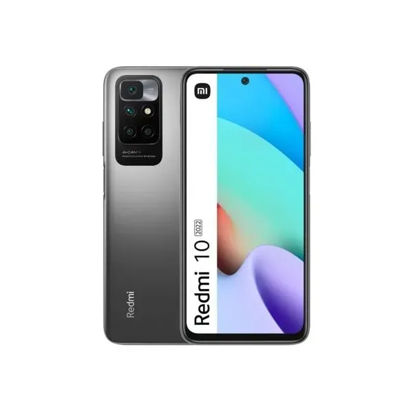 Smartphone Xiaomi Redmi 10 2022 NFC 4GB 64GB 6.5? Cinza Carbono