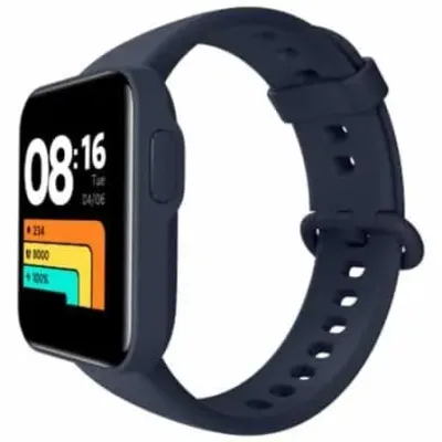 Smartwatch Xiaomi Mi Watch Lite Notificações Frequência Cardíaca GPS Azul Marino