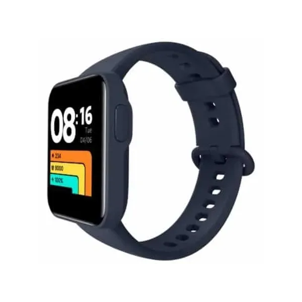 Smartwatch Xiaomi Mi Watch Lite Notificações Frequência Cardíaca GPS Azul Marino