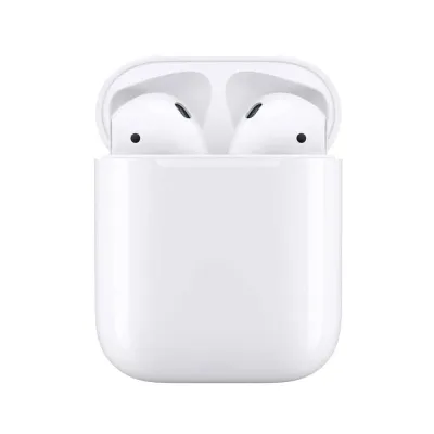 Earpods Bluetooth Apple AirPods V2 com Estojo de Carga