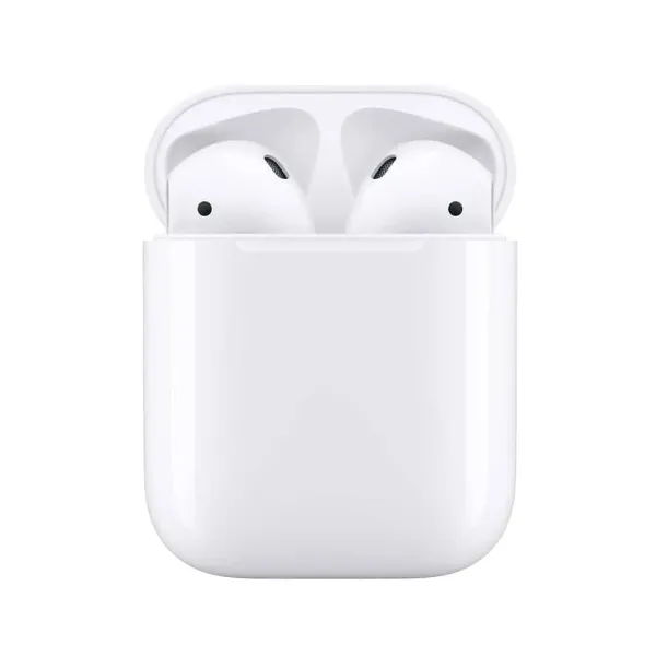 Earpods Bluetooth Apple AirPods V2 com Estojo de Carga