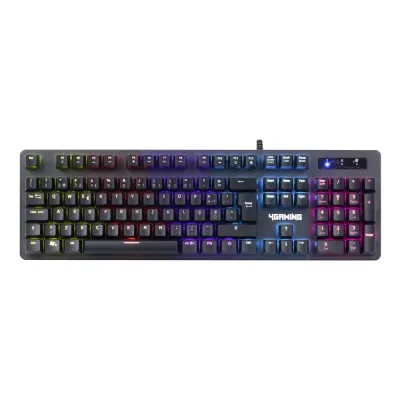 Teclado Mecanico Gaming 4GAMING Mesh RGB