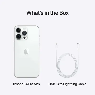 Smartphone Apple iPhone 14 Pro Max 256GB 6.7? 5G Prateado