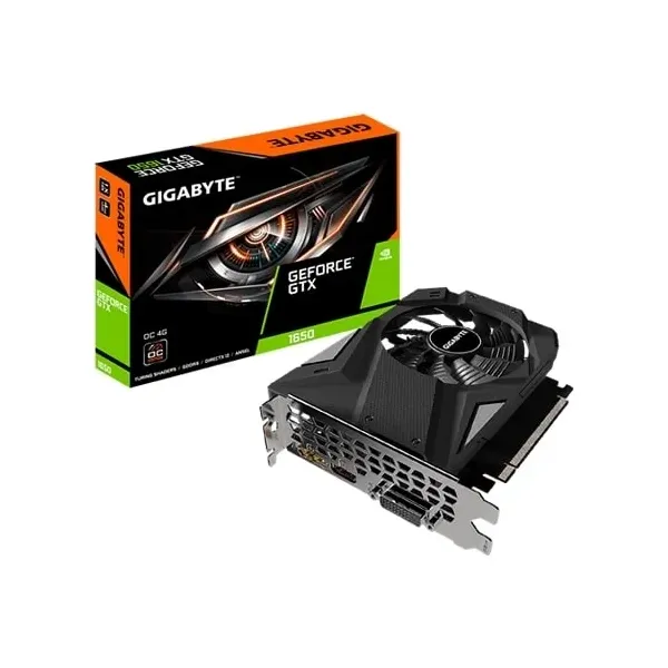 Placa Gráfica Gigabyte GeForce GTX 1650 D6 OC 4GB GDDR6