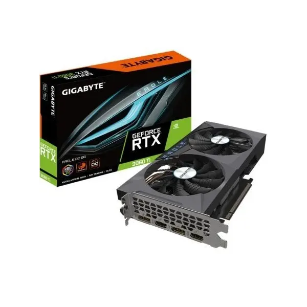 Placa Gráfica Gigabyte GeForce RTX 3060 Ti EAGLE OC 8G 8GB GDDR6