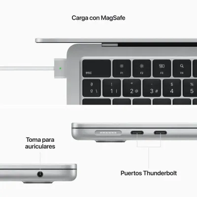 Apple Macbook Air 13.6? M2 8-Core CPU 8GB 512GB SSD 10-Core GPU Prata
