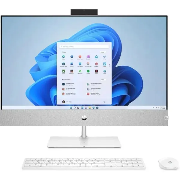 Computador AIO HP 27-CA0009NS Ryzen 7-5700U 16GB 1Tb 27? FHD W11Home – Teclado ES