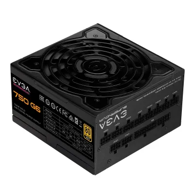 Fonte Alimentação EVGA 750 G6 Supernova 750W Ventoinha 13.5cm 80 Plus Gold